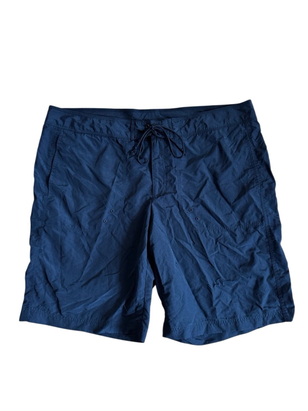 Lands End Women's Swim Shorts / Trunks in Black 100% Nylon Size 12